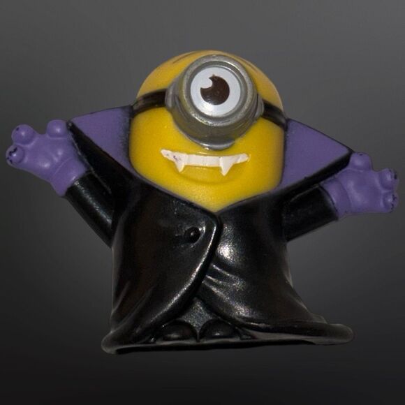 McDonald’s Happy Meal MINIONS Kevin Bob Meditation Vampire Lego Mini Figure - Picture 5 of 7